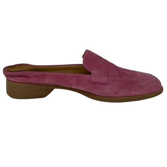 Pertti Palmroth Flats Women's 8 Pink Leather Slide On Loafer Shoe - Picture 8 of 14